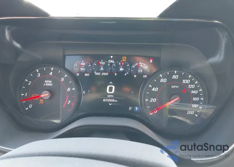 2020 Chevrolet Camaro Rwd 2Ss из США, поврежденный, VIN 1G1FH3D77L0110892